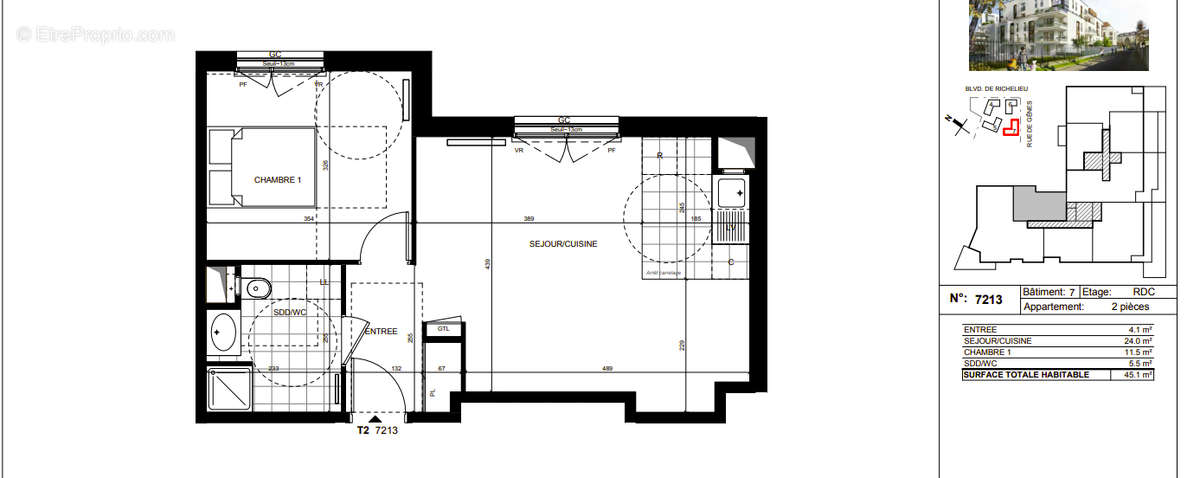 Appartement à RUEIL-MALMAISON