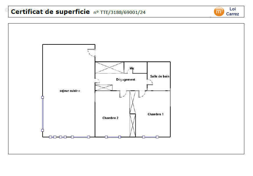 Appartement à LYON-1E