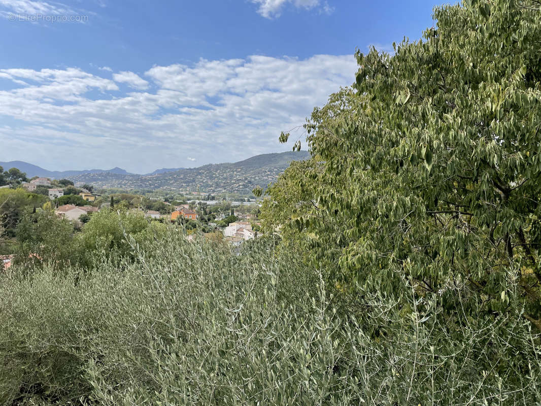 Terrain à LA ROQUETTE-SUR-SIAGNE