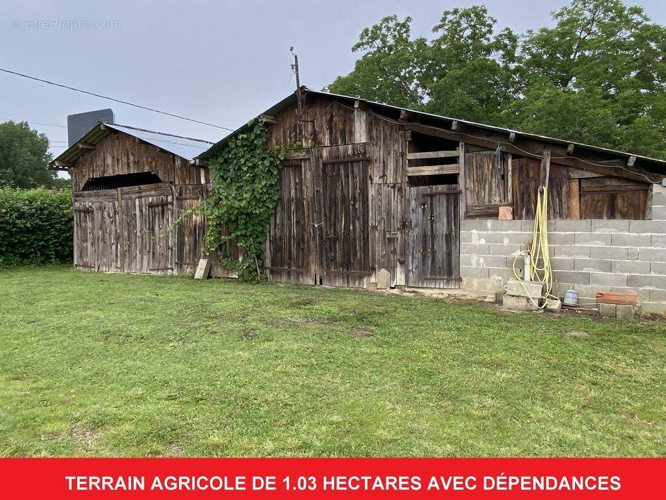 #terrain  #dépendances #landes  - Terrain à GABARRET