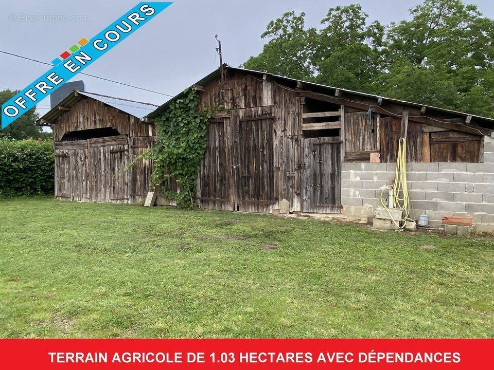 #terrain  #dépendances #landes  - Terrain à GABARRET