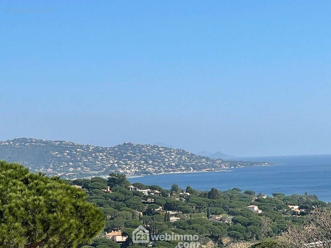 Vue mer de la Terrasse - Maison à SAINTE-MAXIME