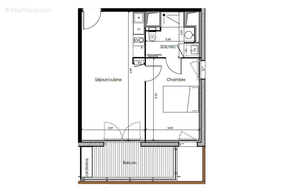 Appartement à TOURNEFEUILLE