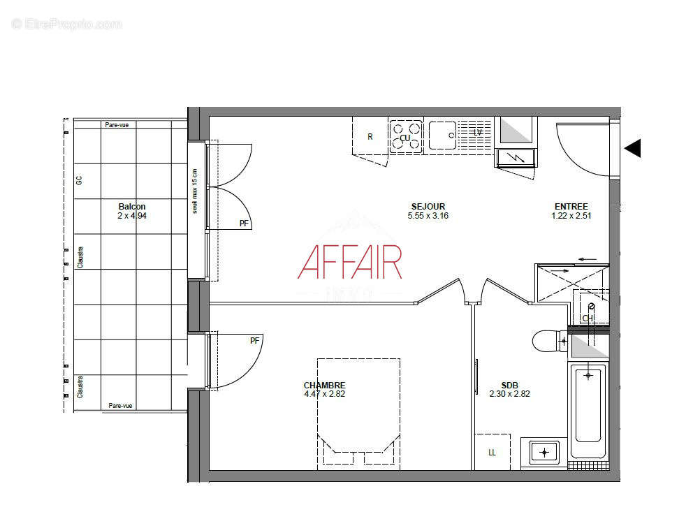 Appartement à BONS-EN-CHABLAIS