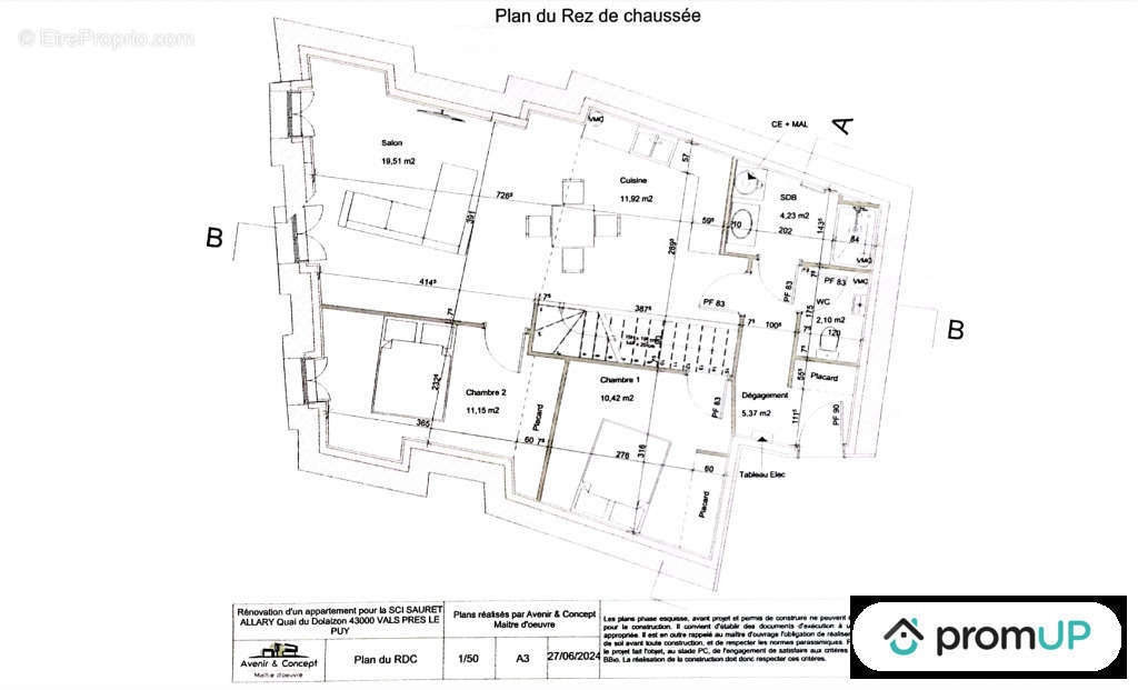 Appartement à VALS-PRES-LE-PUY