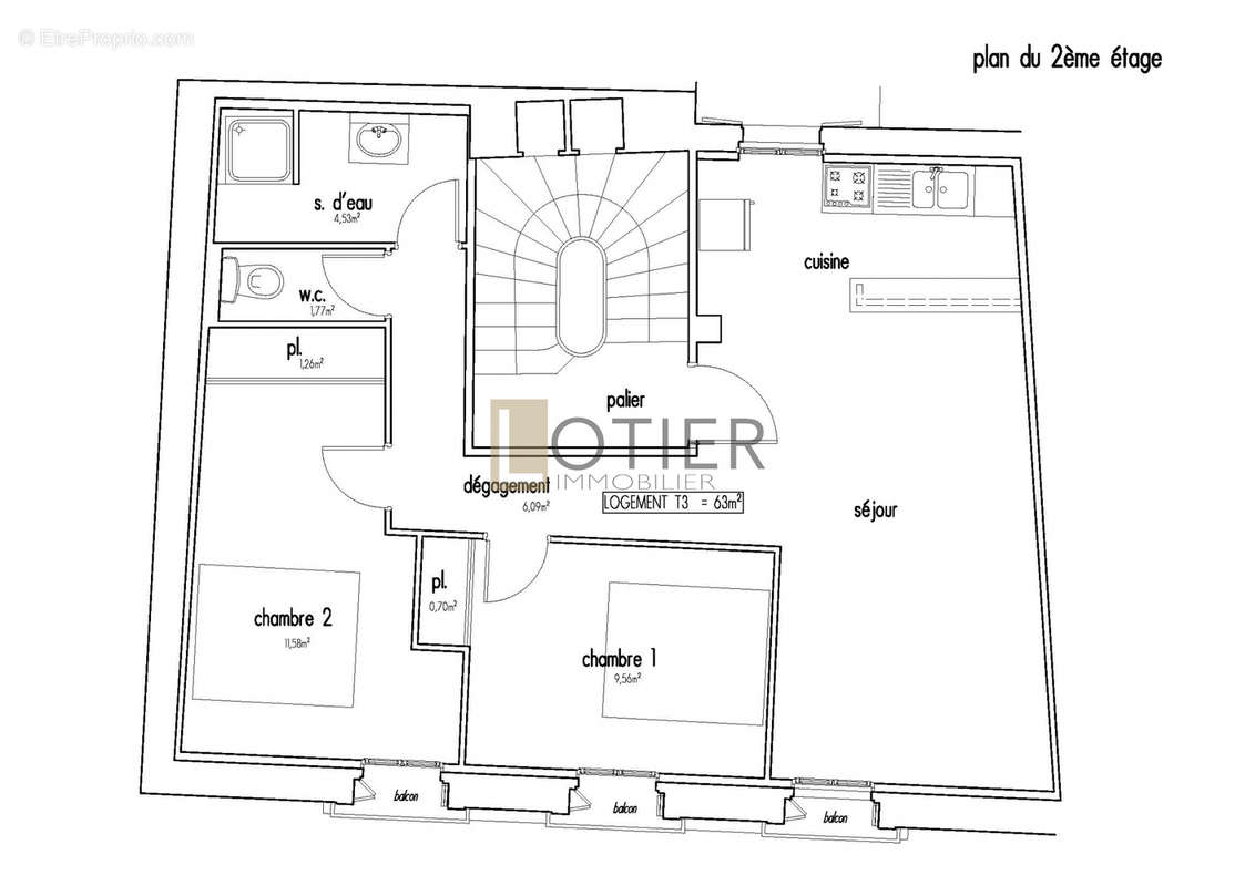 Appartement à VILLENEUVE-LES-BEZIERS