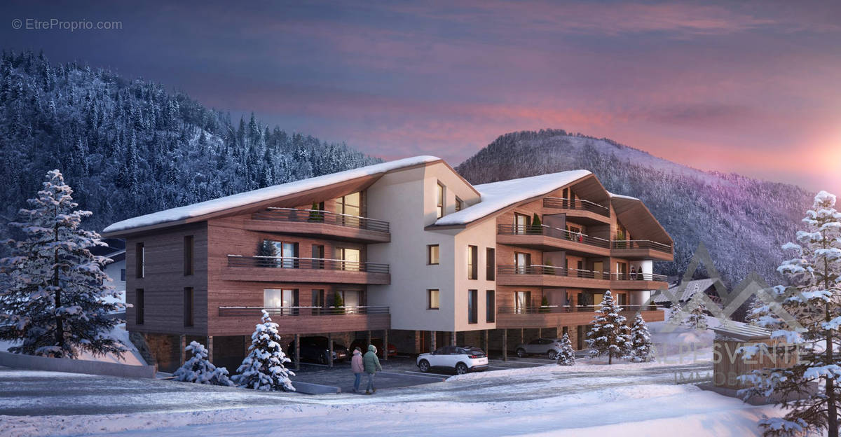 vente-programme-neuf-appartement-standing-chatel-alpesvente - Appartement à CHATEL