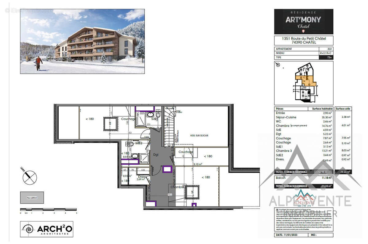 vente-programme-neuf-appartement-standing-chatel-alpesvente - Appartement à CHATEL