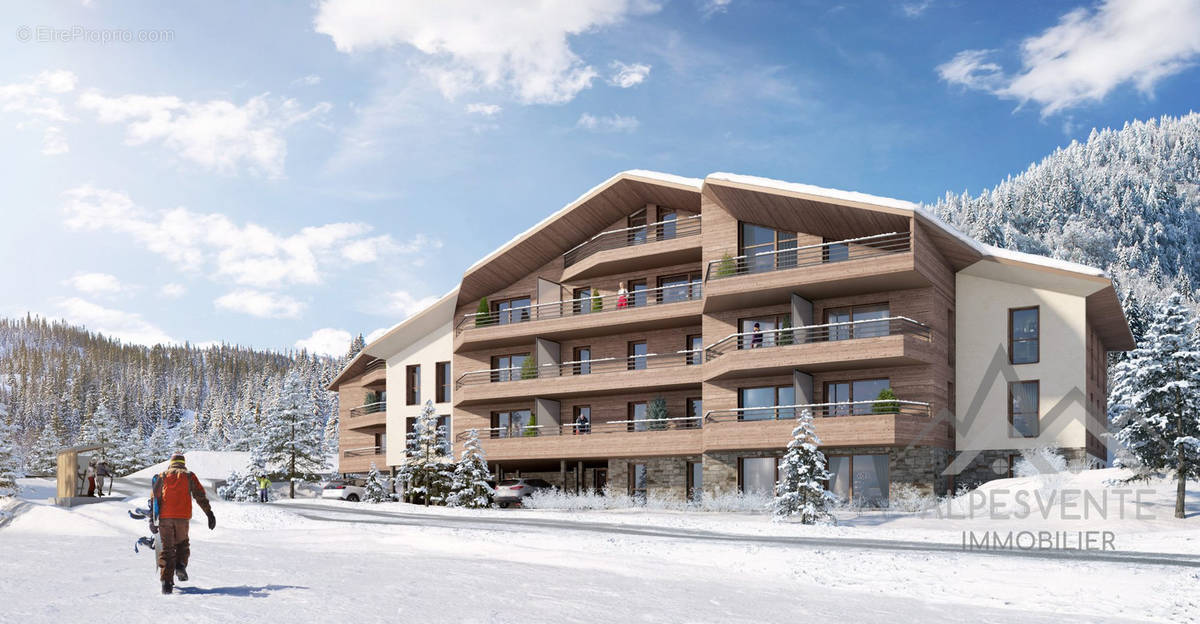 vente-programme-neuf-appartement-standing-chatel-alpesvente - Appartement à CHATEL