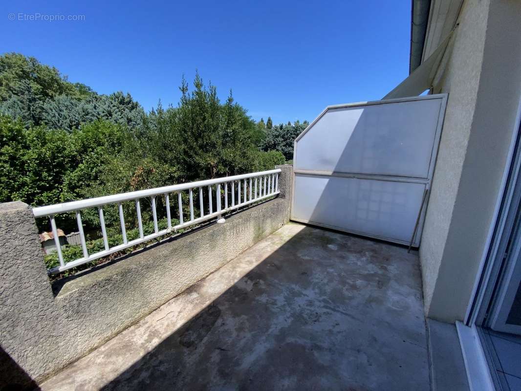 terrasse - Appartement à MONTELIMAR