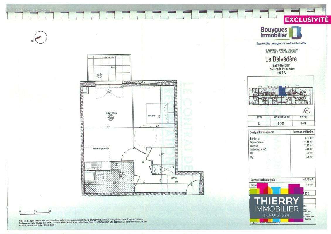 Appartement à SAINT-HERBLAIN