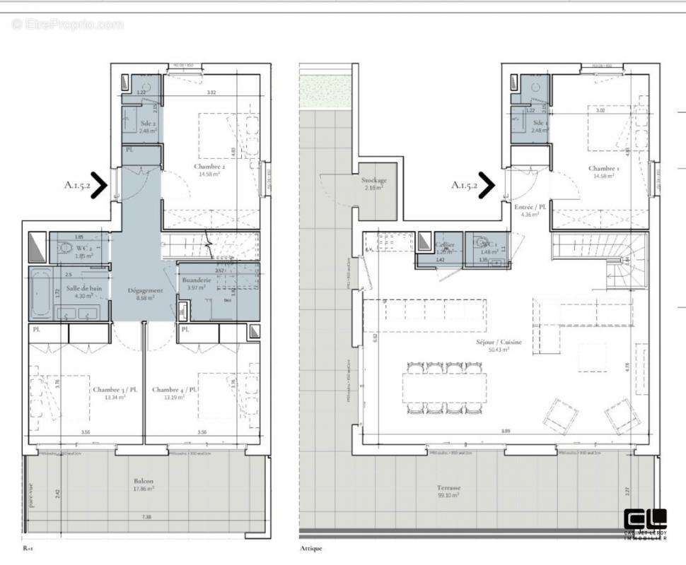 Appartement à SAINT-DIDIER-AU-MONT-D&#039;OR