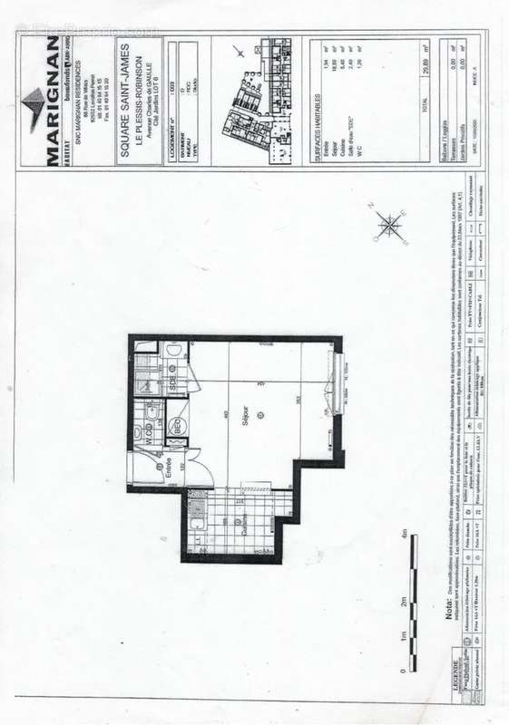 Appartement à LE PLESSIS-ROBINSON