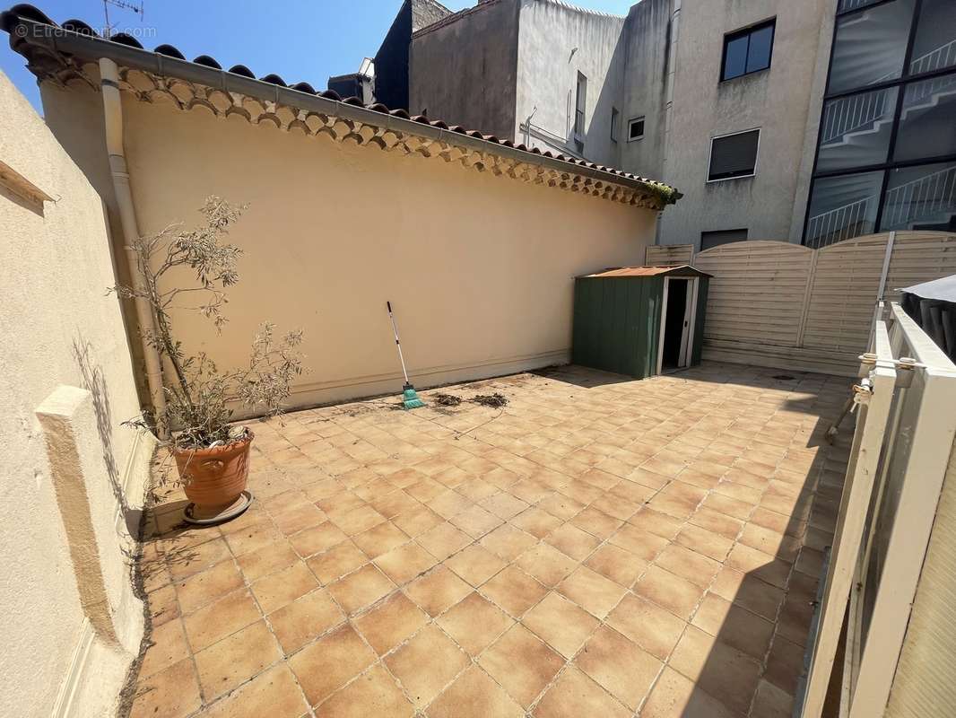 Terrasse - Appartement à BEZIERS