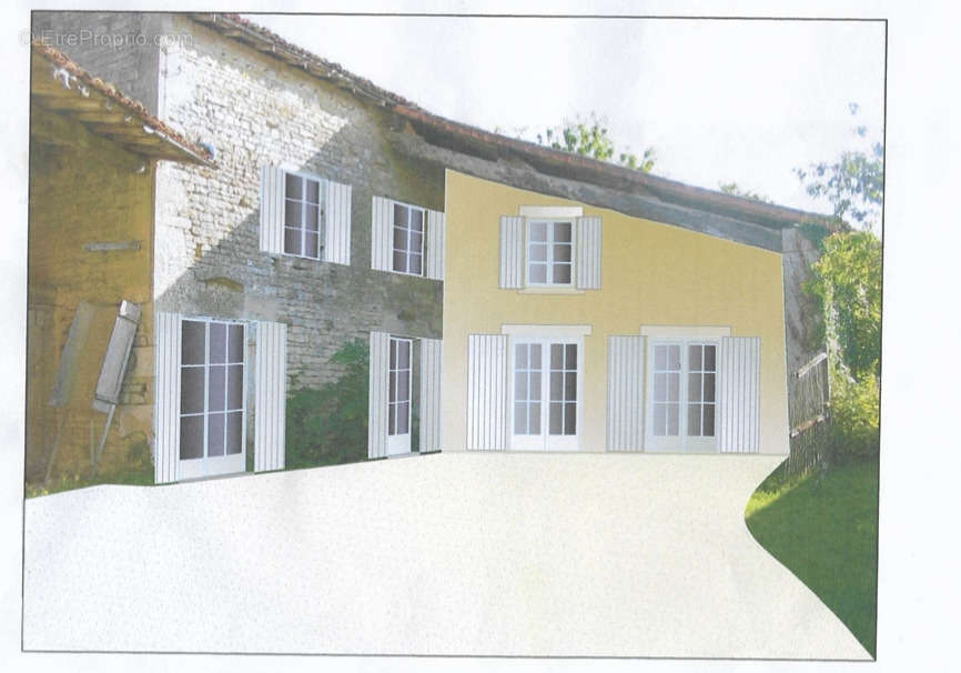 Maison à CHEF-BOUTONNE