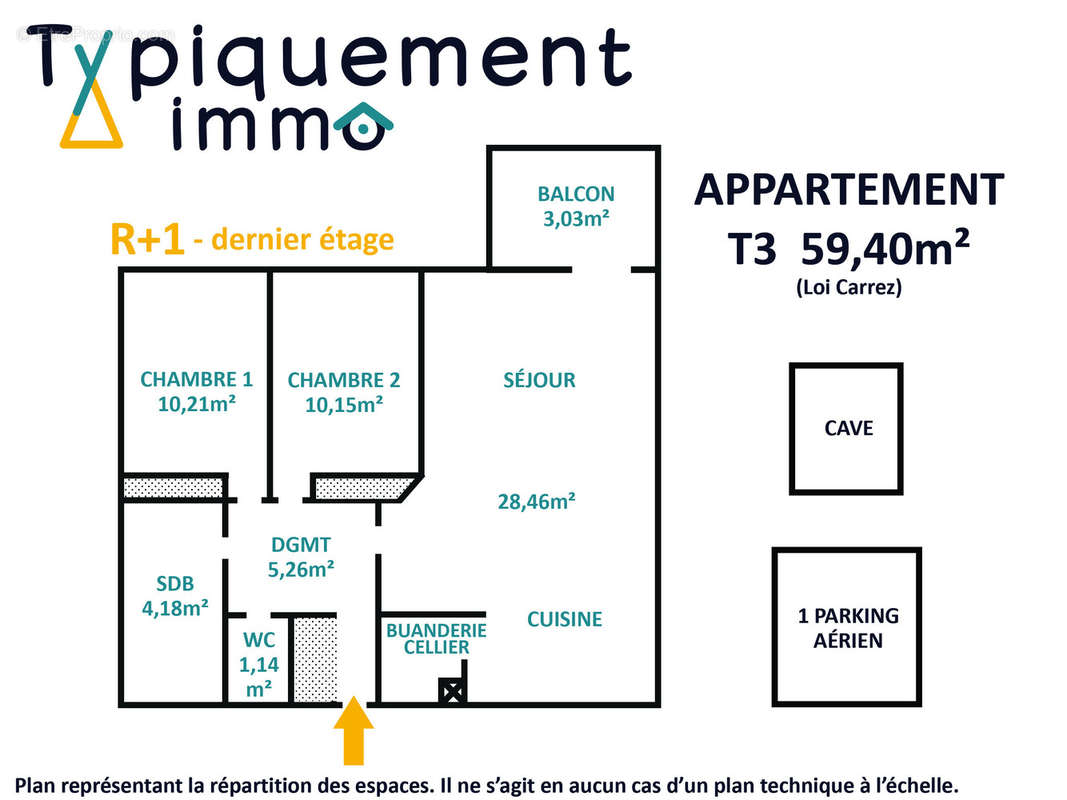 Appartement à TOURNEFEUILLE