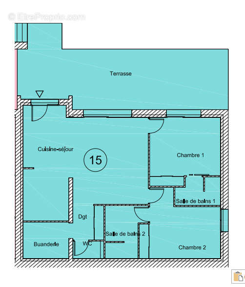 Appartement à SAINT-LAURENT-EN-GRANDVAUX