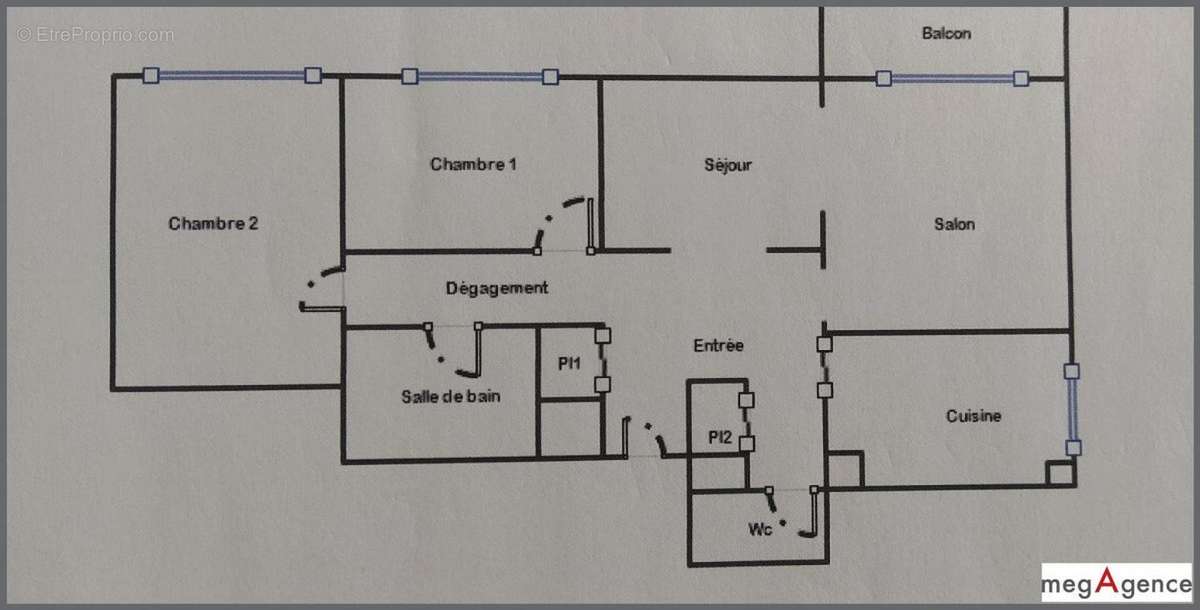 Appartement à CHENNEVIERES-SUR-MARNE