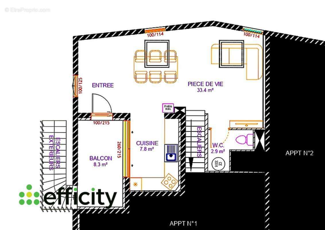 Appartement à THORENS-GLIERES