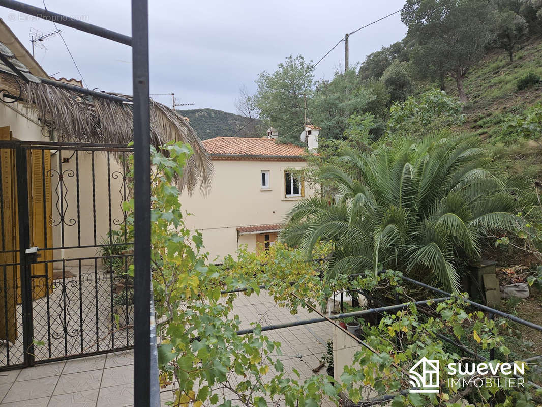 terrasse  - Appartement à AMELIE-LES-BAINS-PALALDA