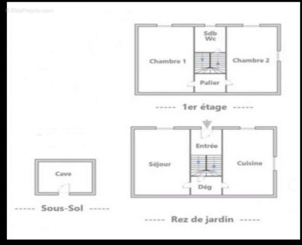Maison a louer colombes - 3 pièce(s) - 63 m2 - Surfyn