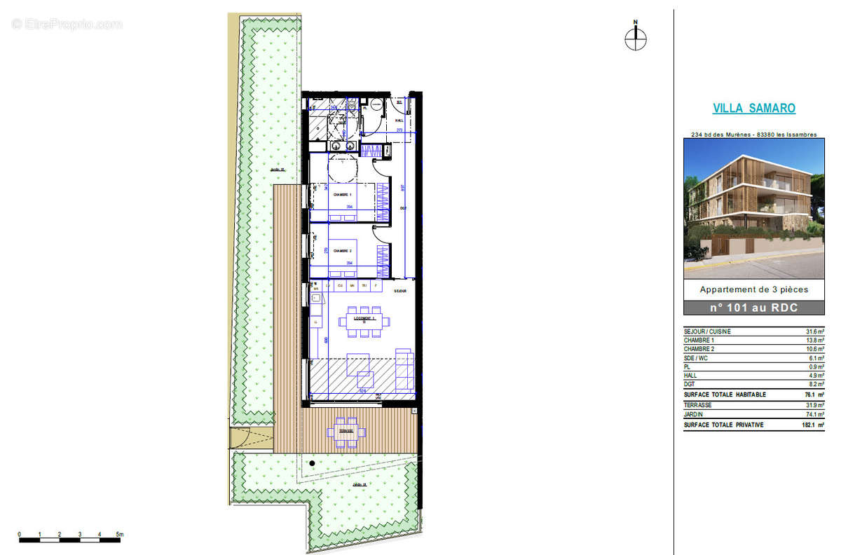 Appartement à LES ISSAMBRES