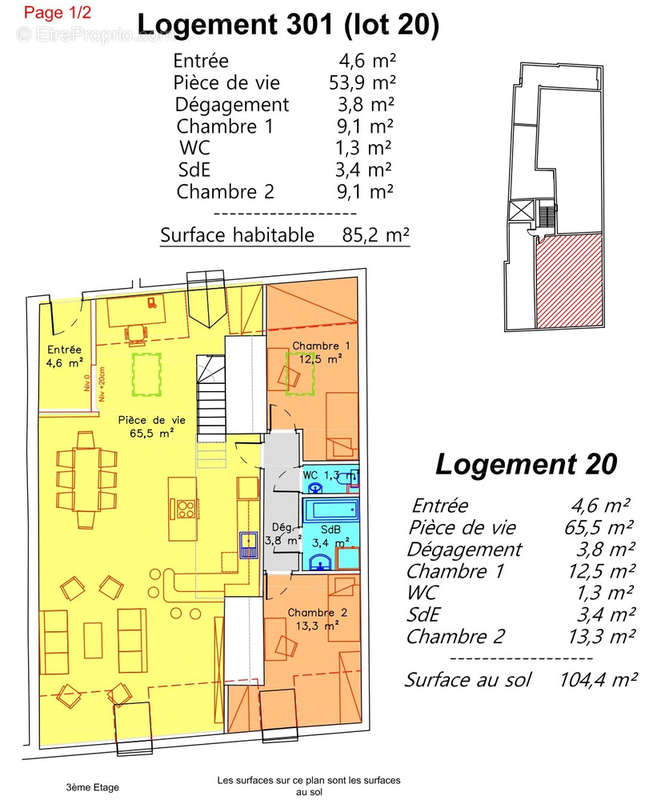 Appartement à TROYES