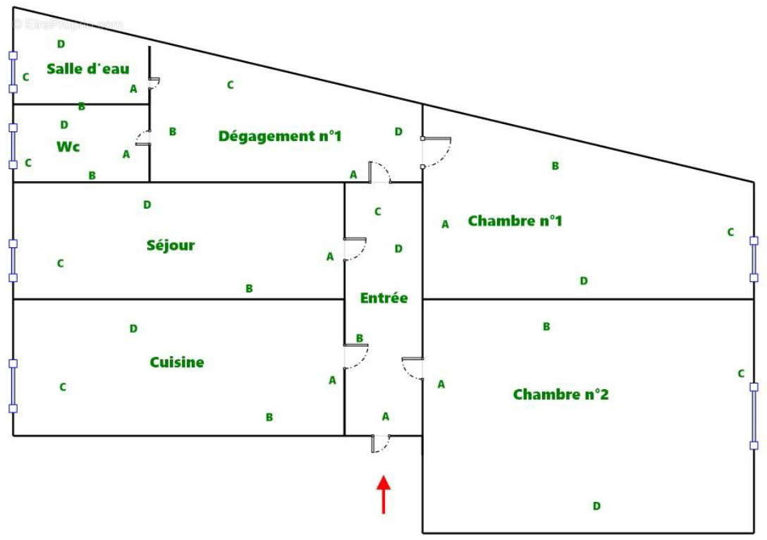 Appartement à LEVALLOIS-PERRET