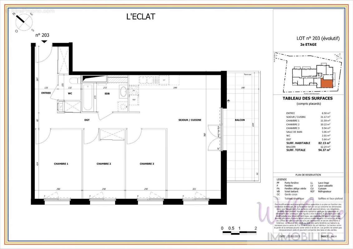 Appartement à LA MOTTE-SERVOLEX