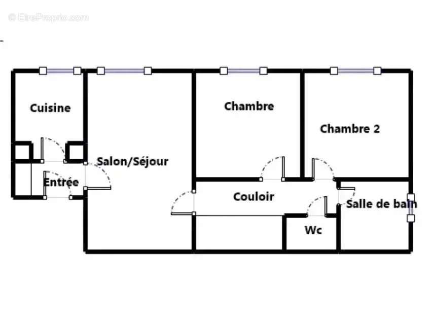 Appartement a louer garches - 2 pièce(s) - 51 m2 - Surfyn