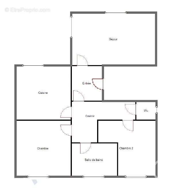 Appartement a louer colombes - 3 pièce(s) - 73 m2 - Surfyn