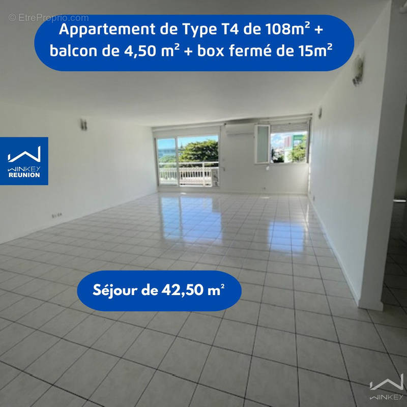 Appartement à SAINT-DENIS