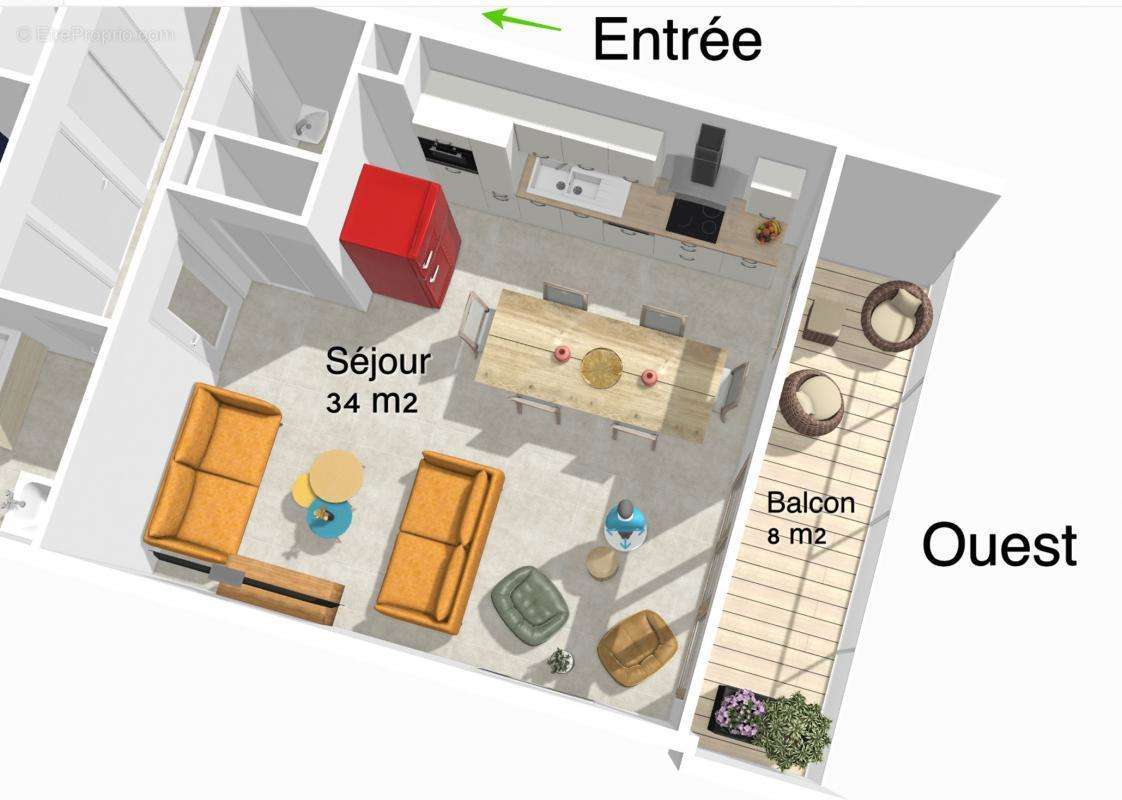 Appartement à MONTREUIL