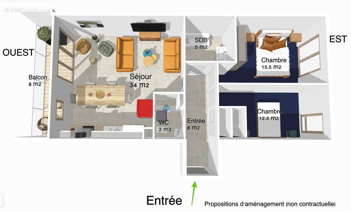 Appartement à MONTREUIL