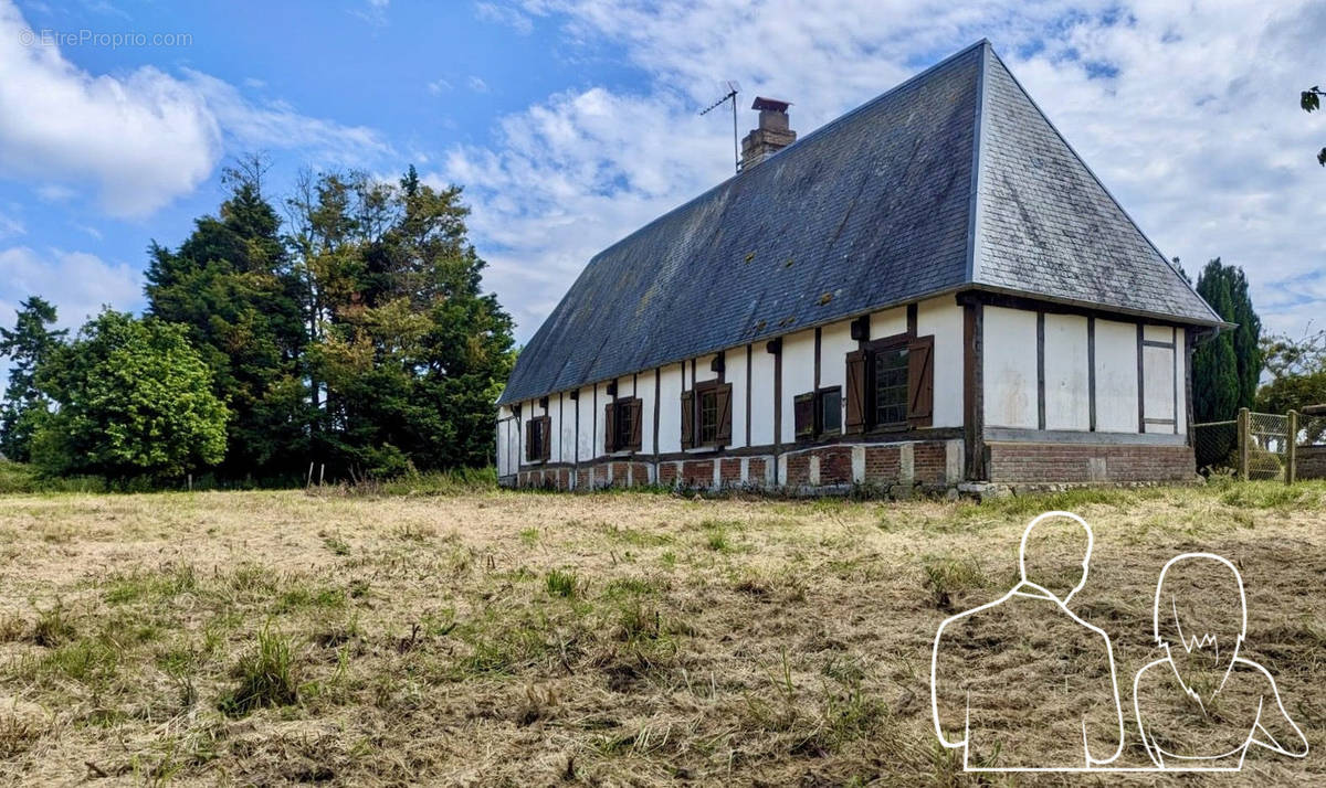 LONGERE NORMANDE PROCHE BOURNEVILLE - JOUEN IMMOBILIER - Maison à ETREVILLE