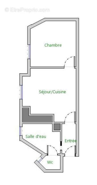 Appartement à PARIS-18E