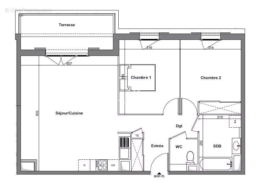 Appartement à ROQUEFORT-LES-PINS