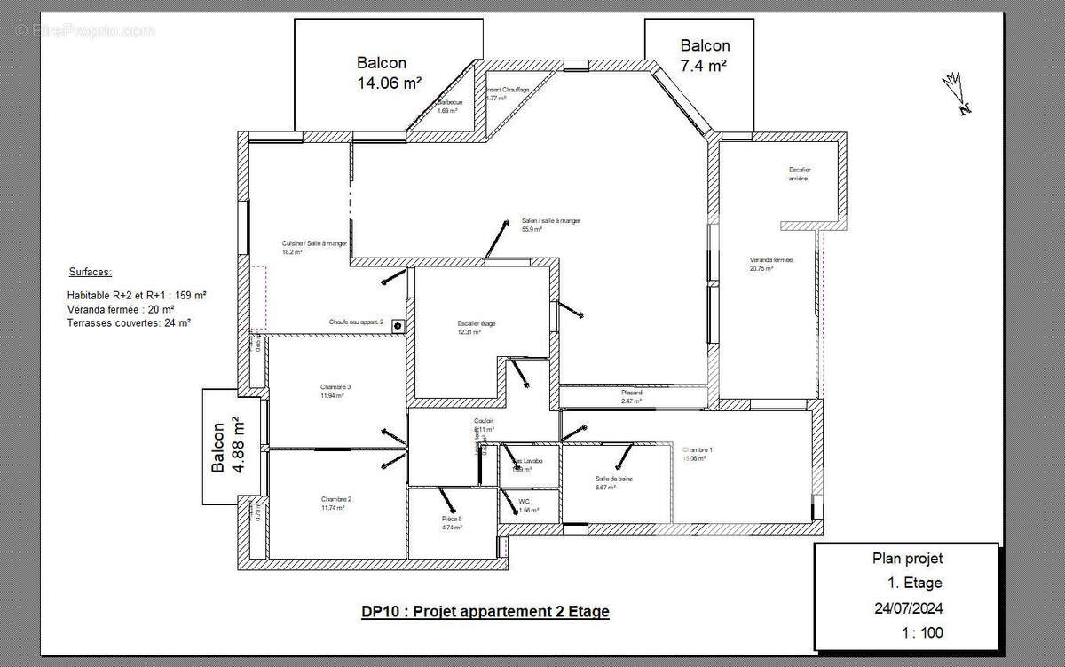 Appartement à MIREVAL