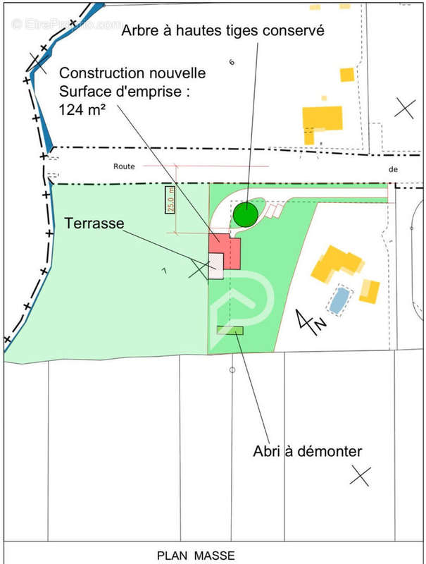 Terrain à MONTBERON