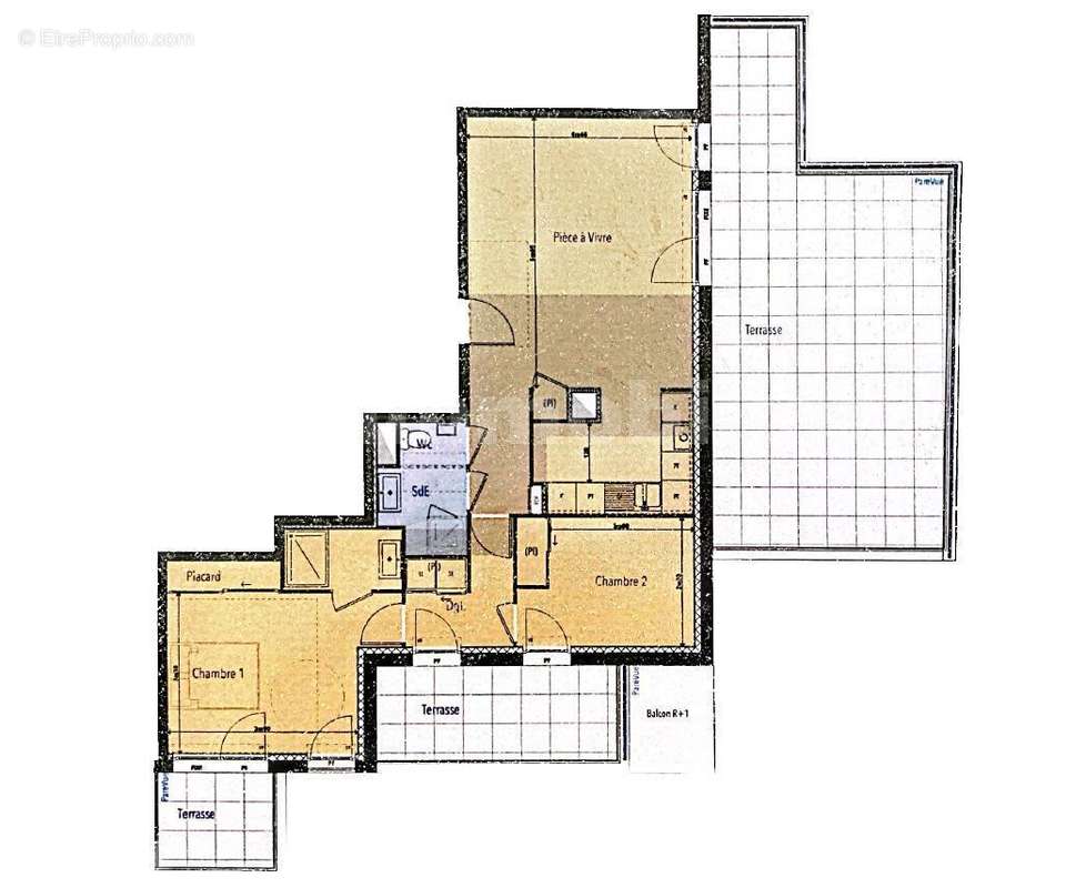 A203 plan 08 - Appartement à LA CHAPELLE-SAINT-MESMIN