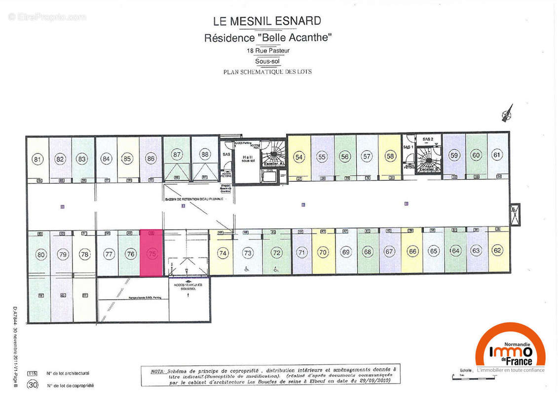 Parking à LE MESNIL-ESNARD