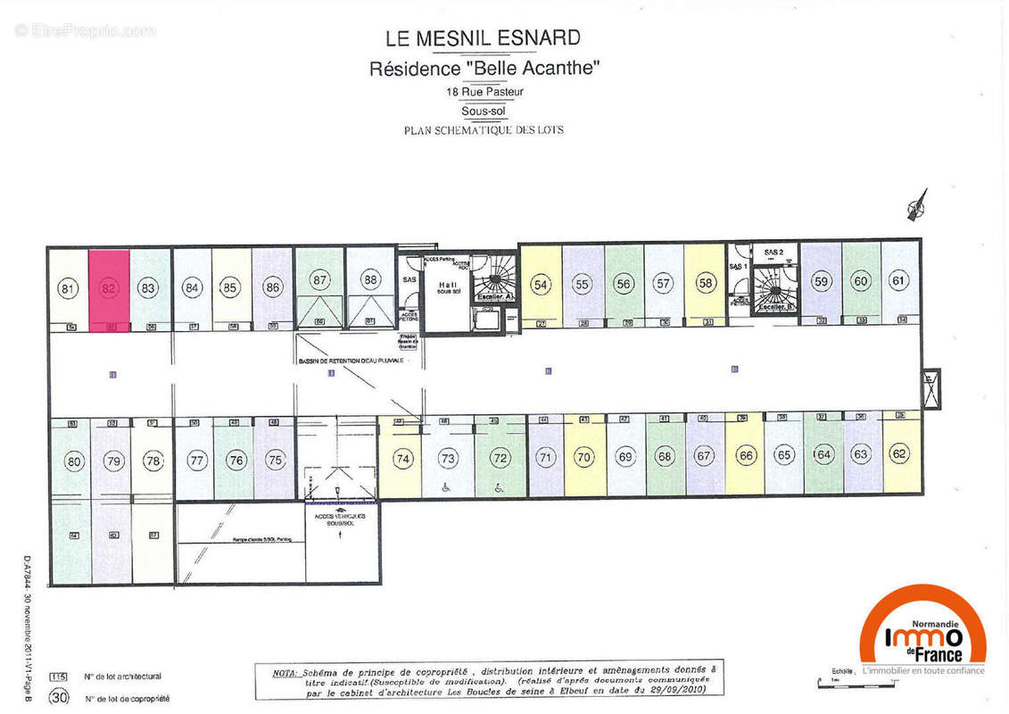 Parking à LE MESNIL-ESNARD