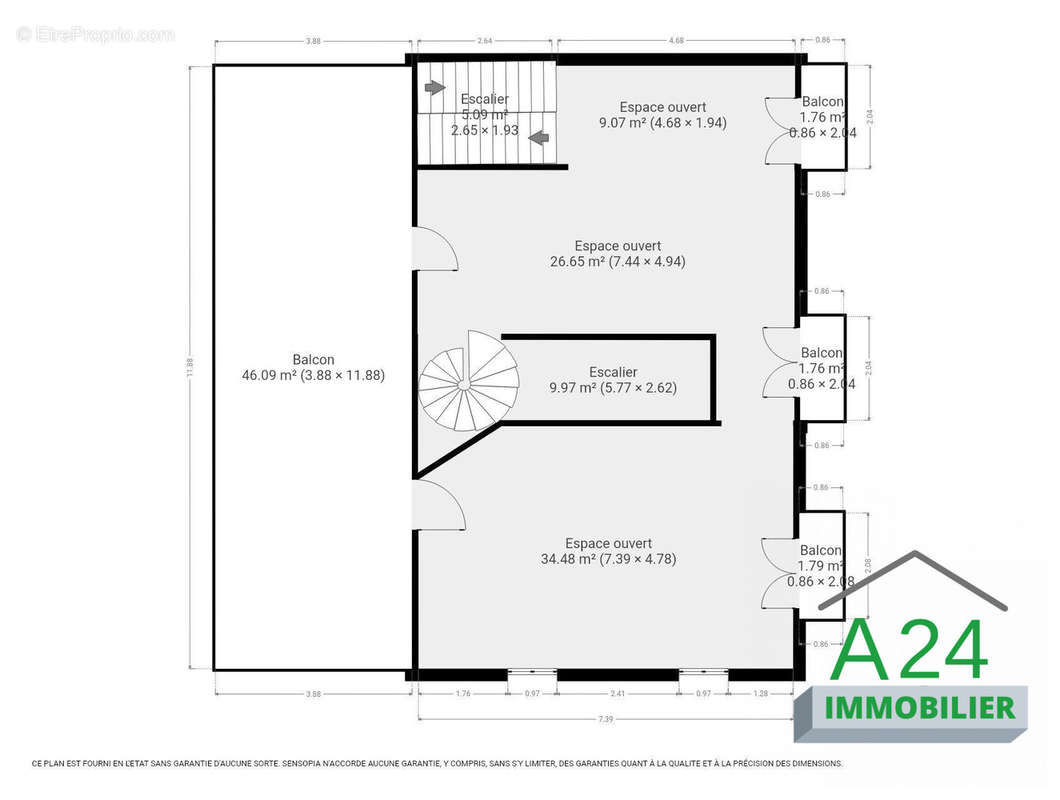 Appartement à LE BUISSON-DE-CADOUIN