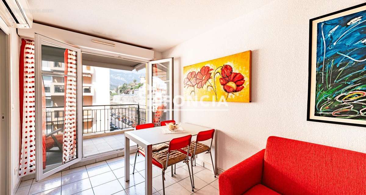 Appartement à MENTON