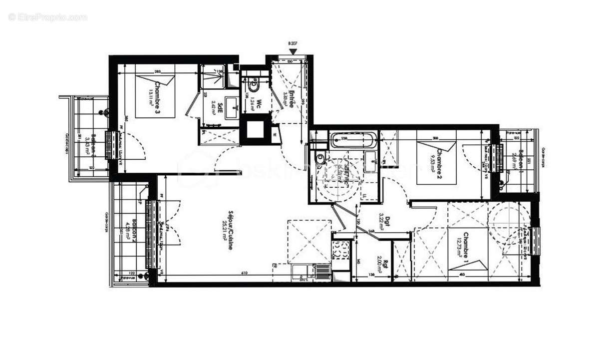 Appartement à CHAMPIGNY-SUR-MARNE