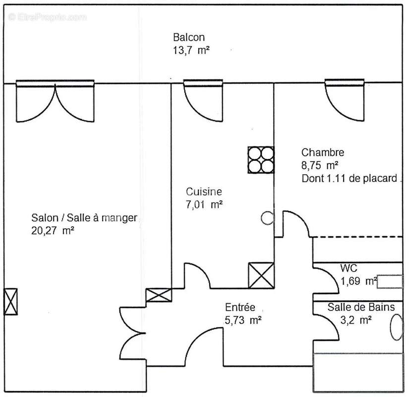 Appartement à NICE