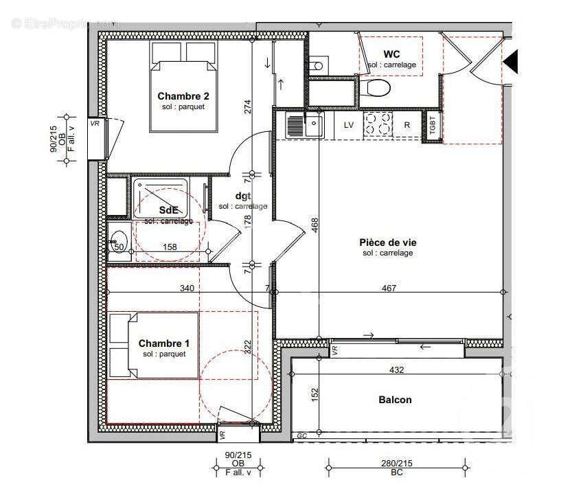 Appartement à SAINT-HILAIRE-DE-RIEZ