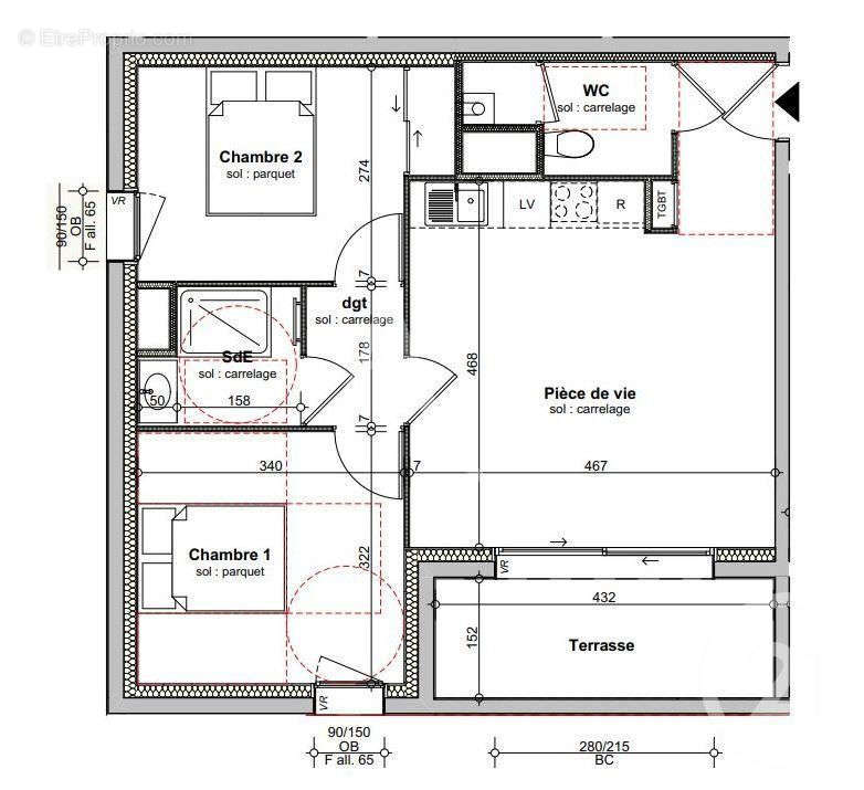 Appartement à SAINT-HILAIRE-DE-RIEZ