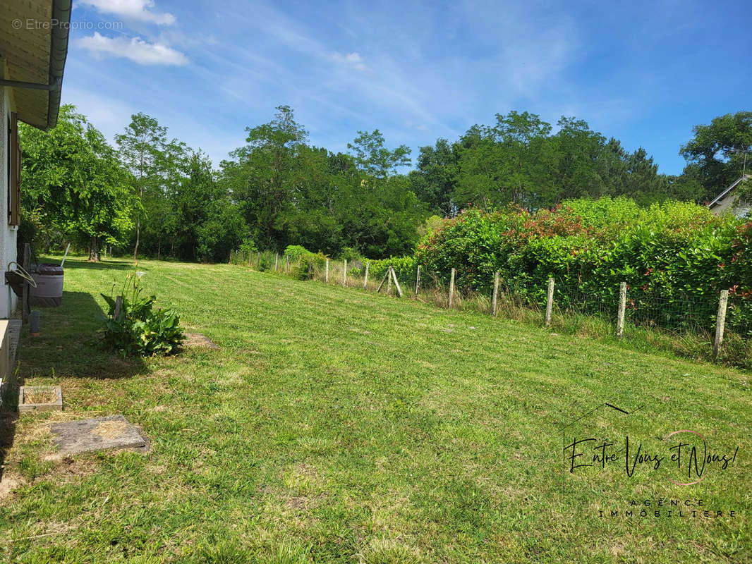 Jardin Côté maison - Maison à BAZAS