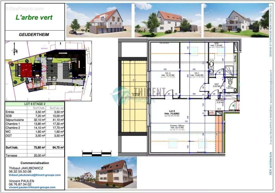 Appartement à GEUDERTHEIM